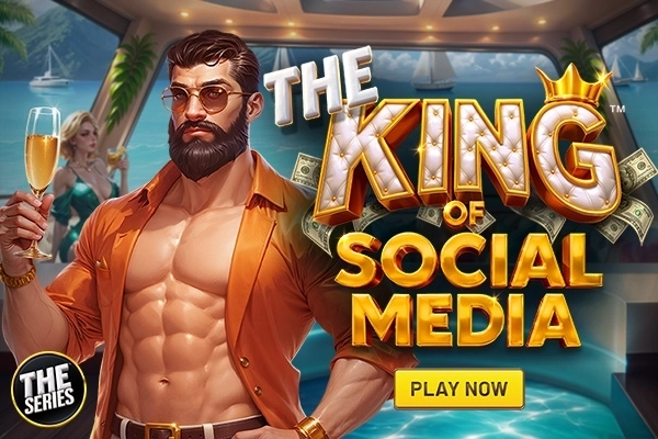 Арт слота The King of Social Media
